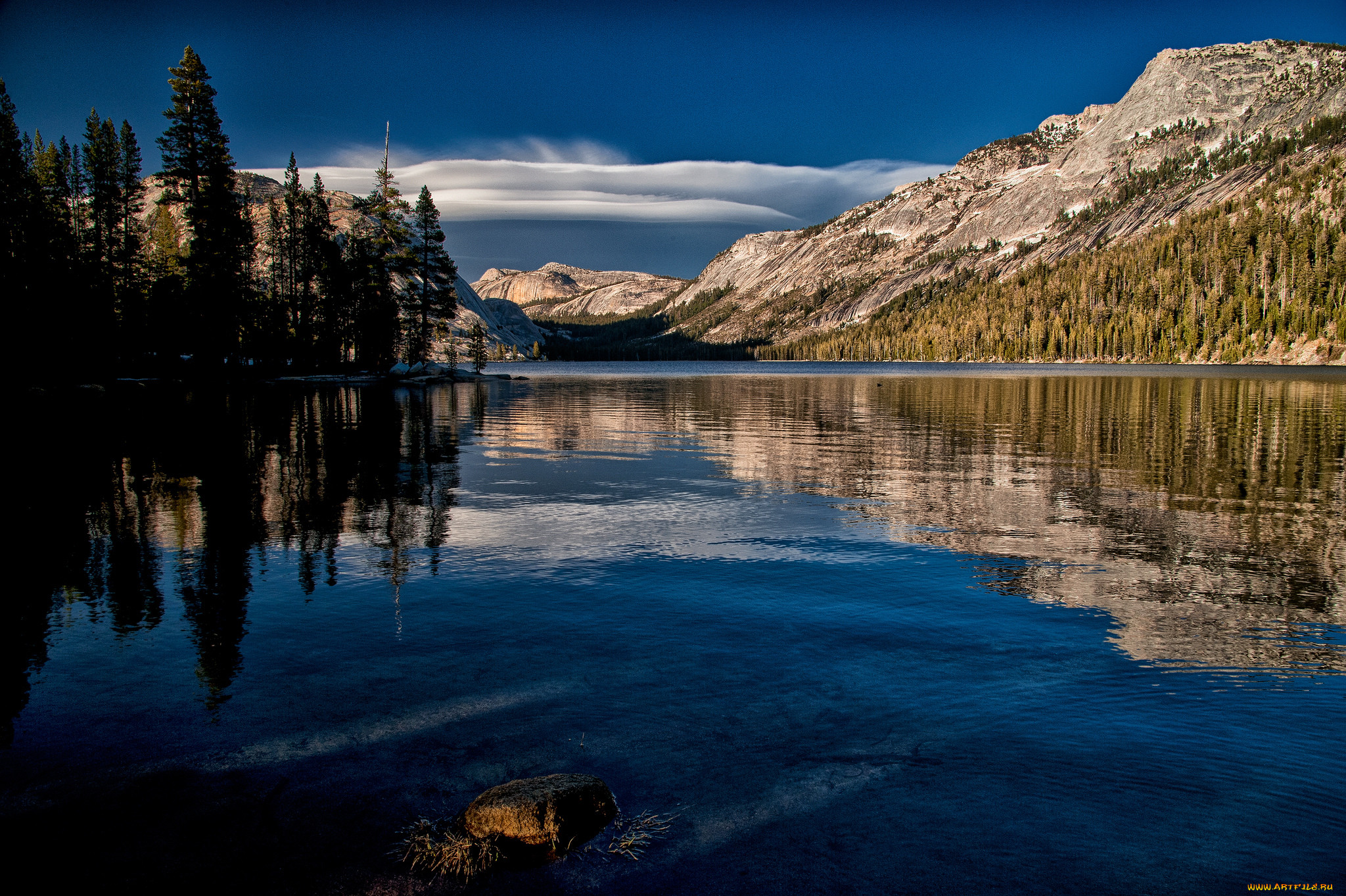 tenaya, lake, yosemite, national, park, california, , , , , , , , 